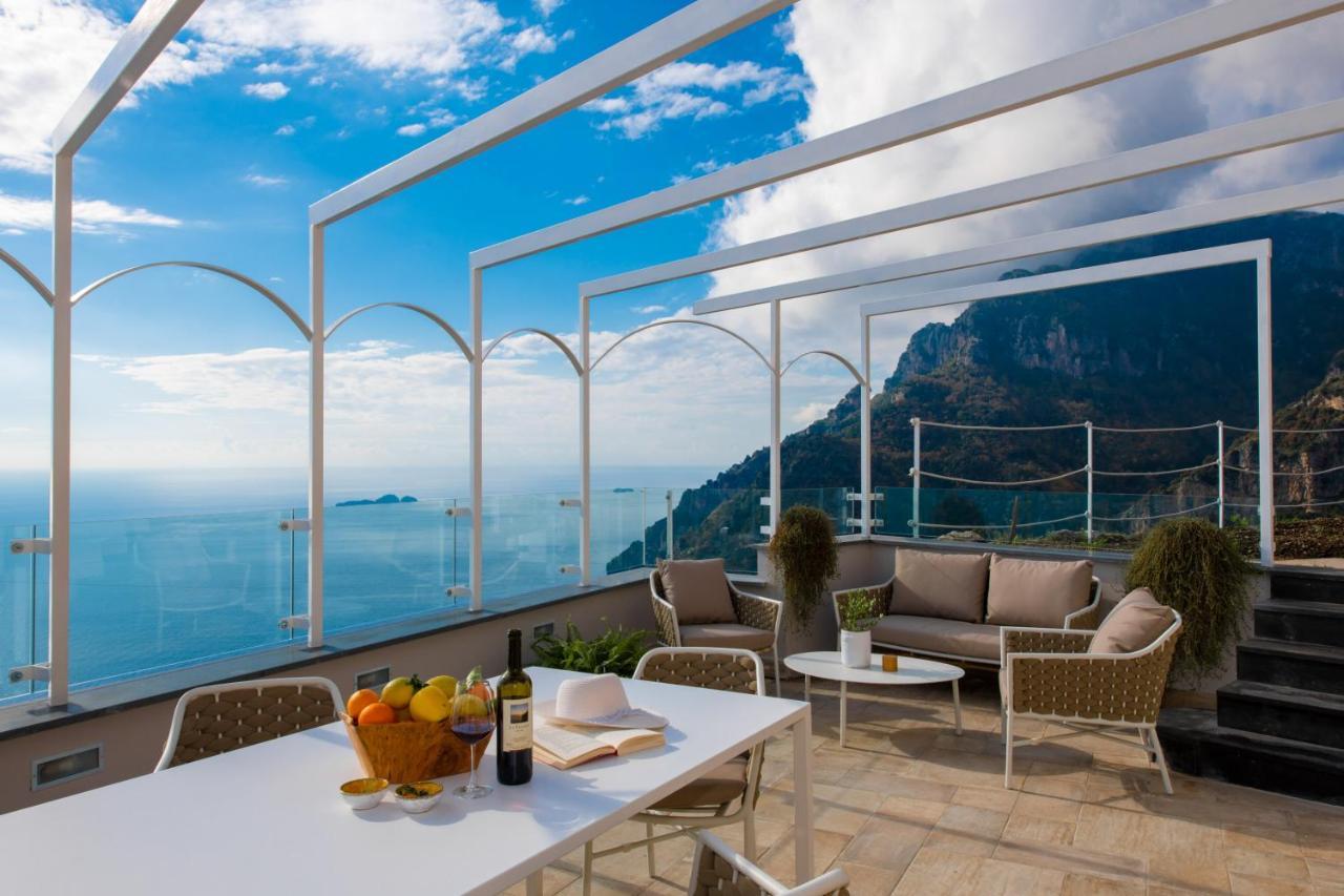 Villa La Tagliata Spectacular Jacuzzi Tub Amazing View And Private Parking Garage بوسيتانو المظهر الخارجي الصورة