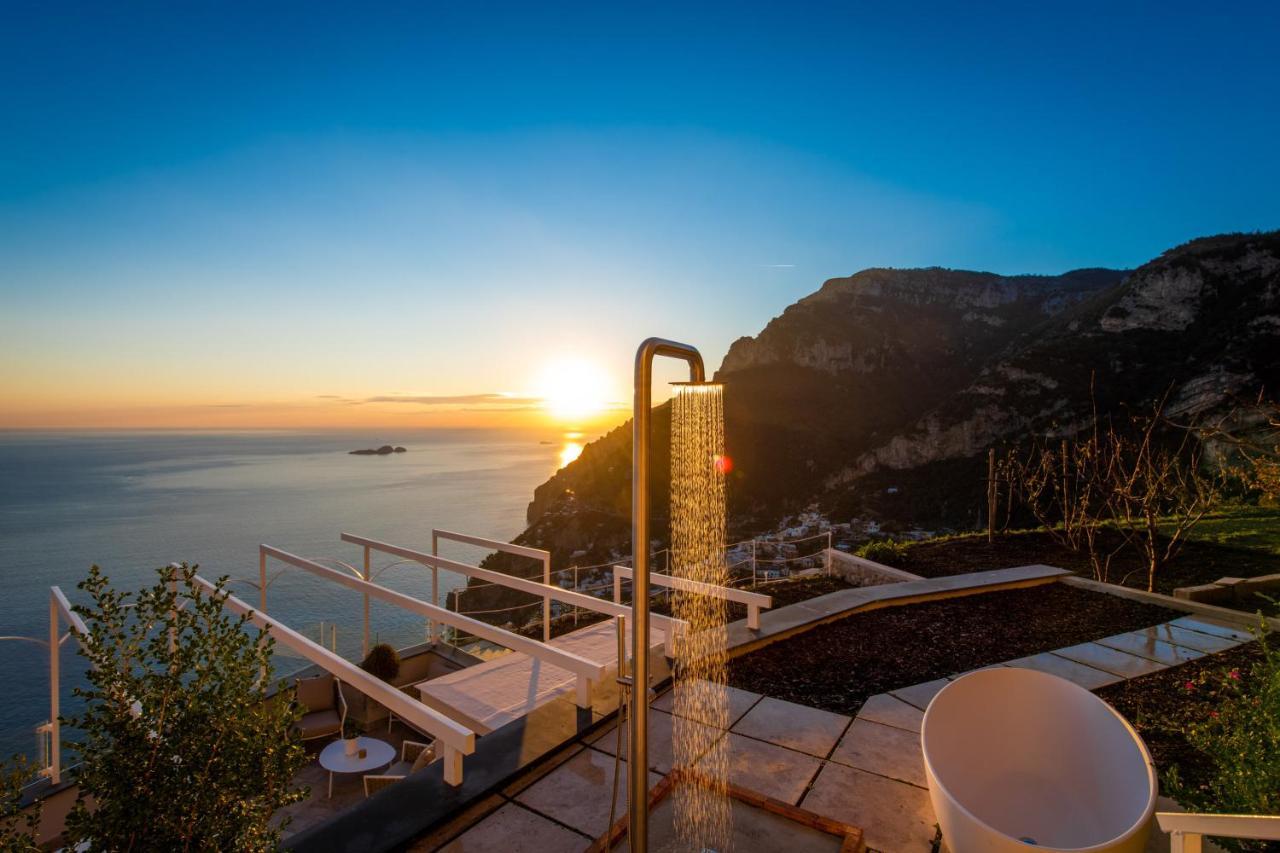 Villa La Tagliata Spectacular Jacuzzi Tub Amazing View And Private Parking Garage بوسيتانو المظهر الخارجي الصورة