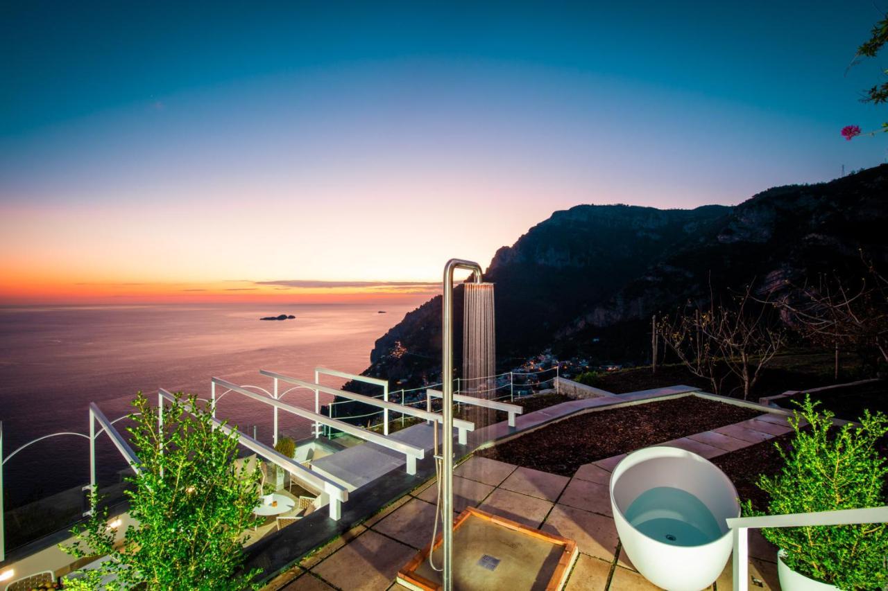 Villa La Tagliata Spectacular Jacuzzi Tub Amazing View And Private Parking Garage بوسيتانو المظهر الخارجي الصورة