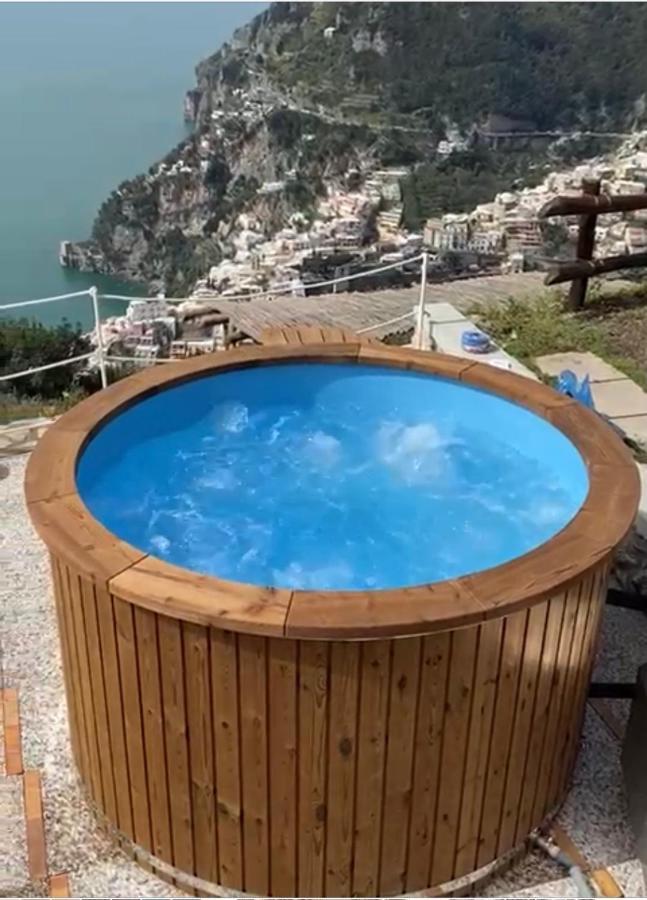 Villa La Tagliata Spectacular Jacuzzi Tub Amazing View And Private Parking Garage بوسيتانو المظهر الخارجي الصورة