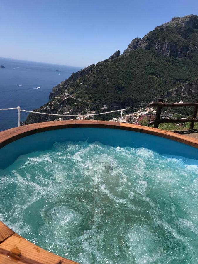 Villa La Tagliata Spectacular Jacuzzi Tub Amazing View And Private Parking Garage بوسيتانو المظهر الخارجي الصورة